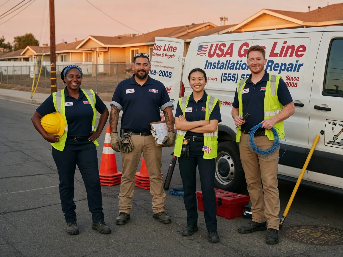 Gas Line Installation company in Greenbank, WA